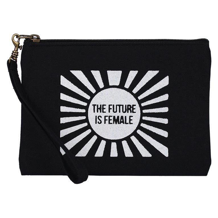 Statement Pouch - Future is Female - Malia Designs