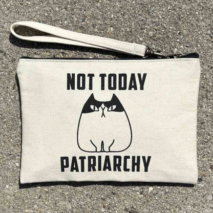 Statement Pouch - Not Today Patriarchy - Malia Designs
