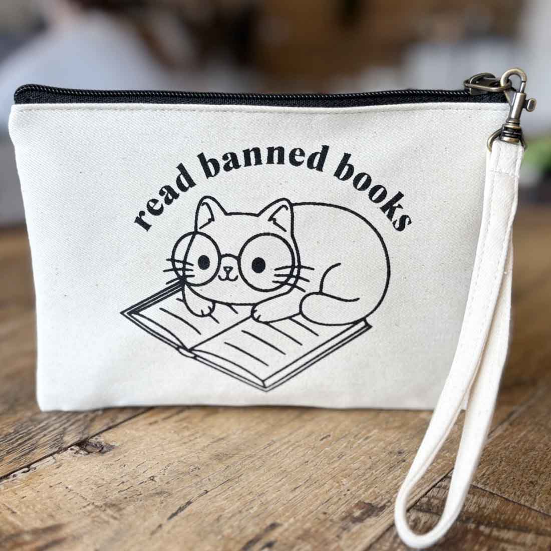 Statement Pouch - Read Banned Books - Malia Designs