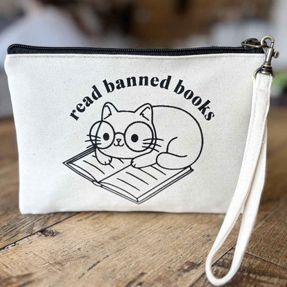 Statement Pouch - Read Banned Books - Malia Designs