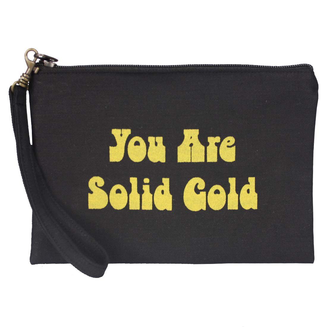 Statement Pouch - Solid Gold - Malia Designs