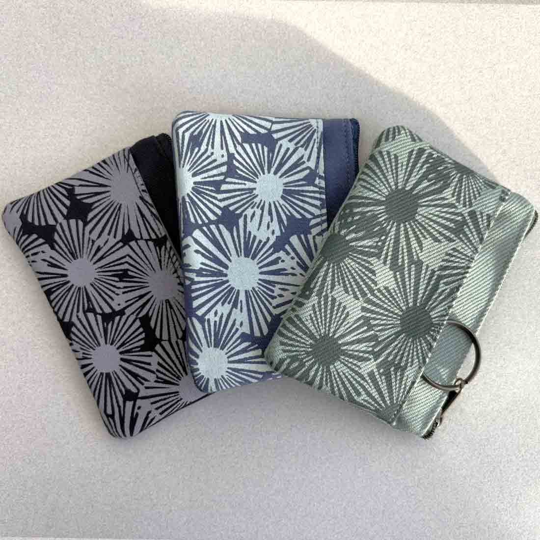 Sustainable Canvas Mini Pouch - Floral Prints - Malia Designs